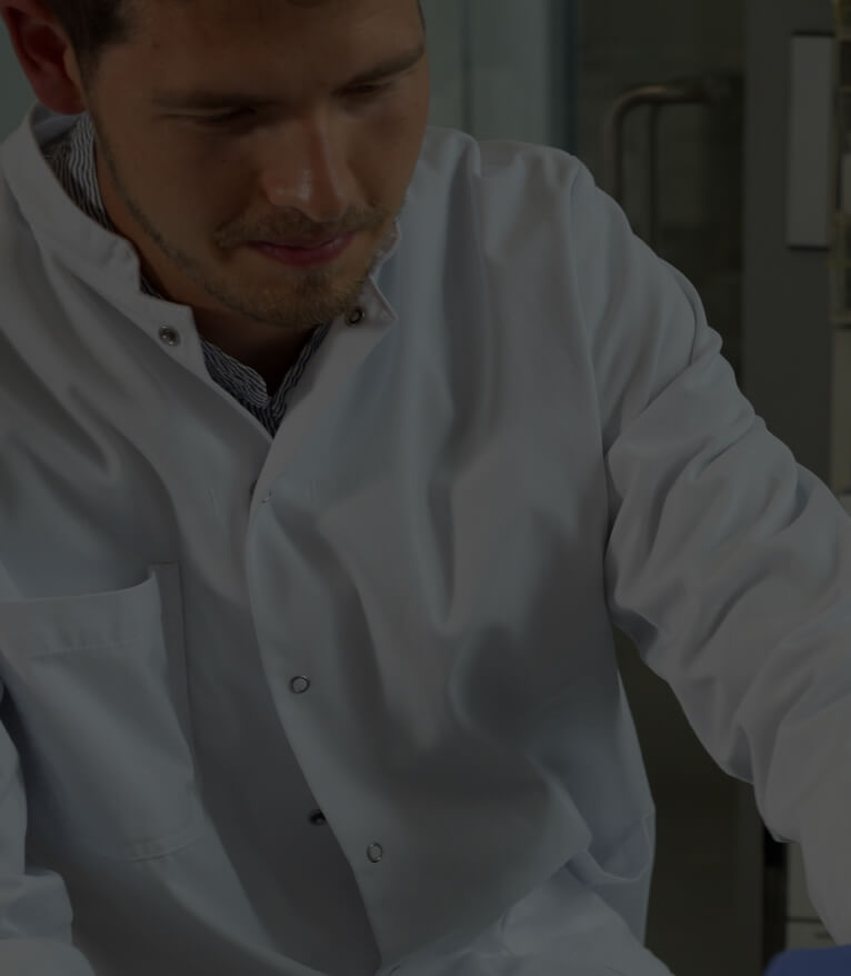 Contact us background showing healthcare professionals